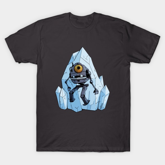 Frozen Robot T-Shirt by Eyekoo